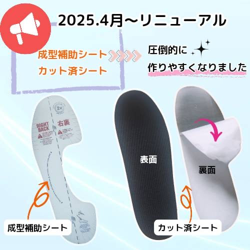 Reve（レーブ）5本指インソールハイグリップ(スパイク系シューズなどに)